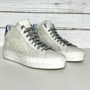 P448 Thea Mid Glim Suede Sneakers Shoe Size 9.5